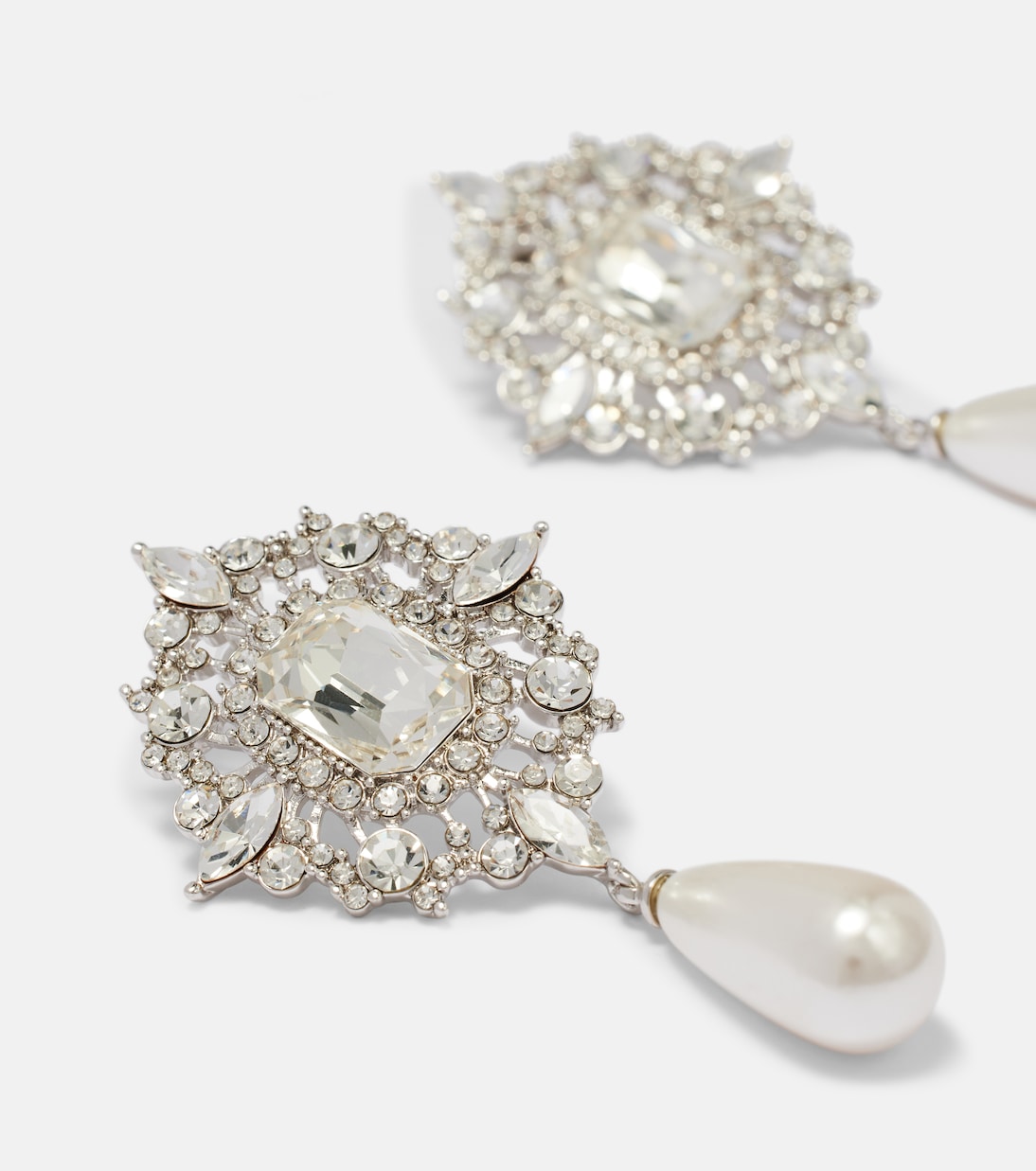 Embellished drop earrings | Self-Portrait