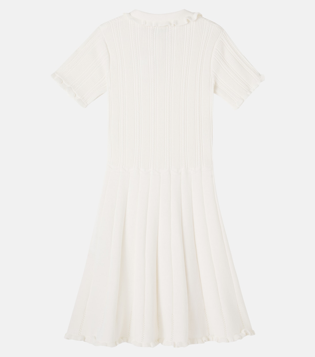 Lobelie cotton and cashmere dress | Bonpoint