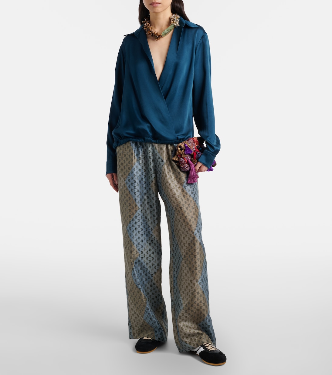 Suede mules | Dries Van Noten