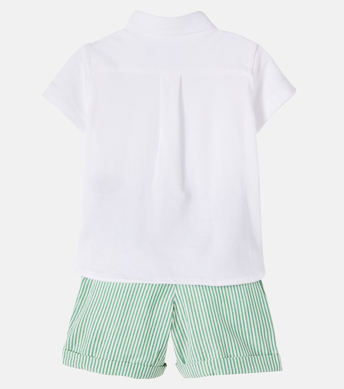 Baby - Set di camicia e shorts in cotone | Polo Ralph Lauren Kids