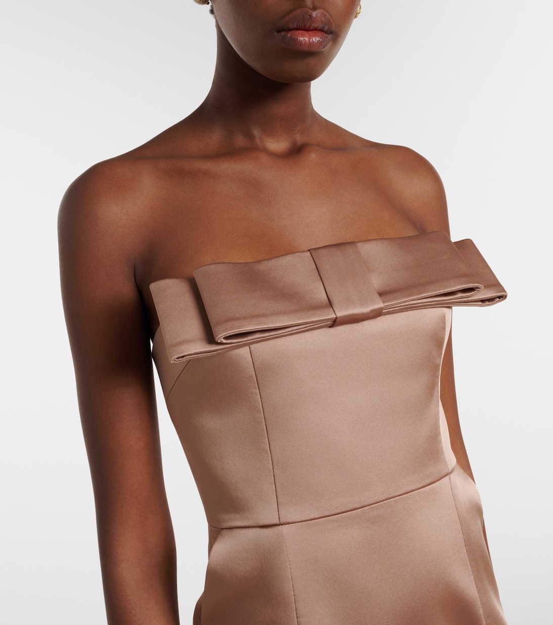 Bustier-Robe Sisu aus Satin | The New Arrivals Ilkyaz Ozel