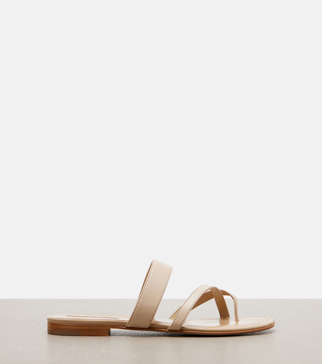 Susa leather thong sandals | Manolo Blahnik