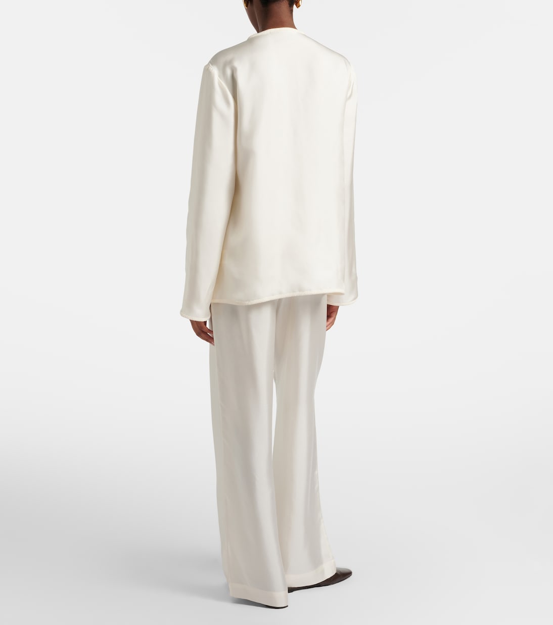 Weite Hose aus Seide | Róhe