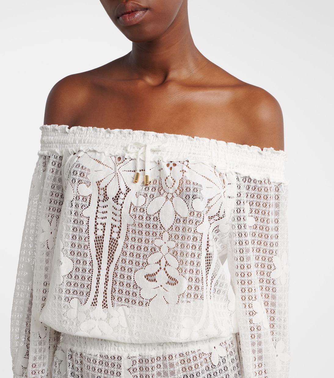 Mono Tully de croché en mezcla de algodón | Melissa Odabash