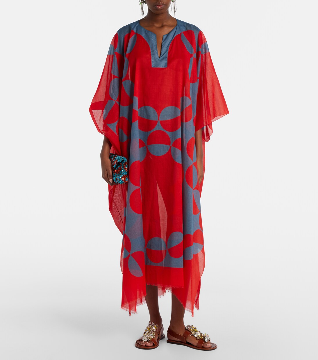 Sandali in pelle con decorazioni | Dries Van Noten