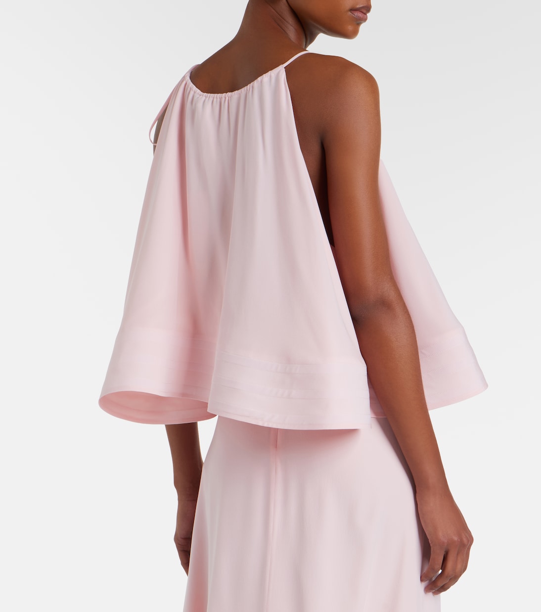 Silk crop top | Stella McCartney