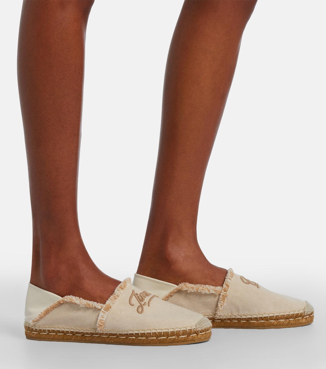 Espadrilles Avi en toile brodée | Jimmy Choo