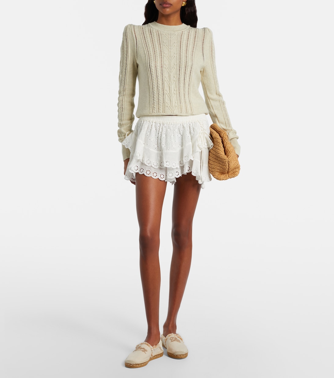 Espadrilles Avi en toile brodée | Jimmy Choo