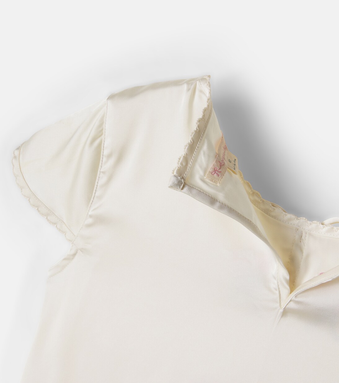 Sheeny embroidered scalloped top | Konges Sløjd