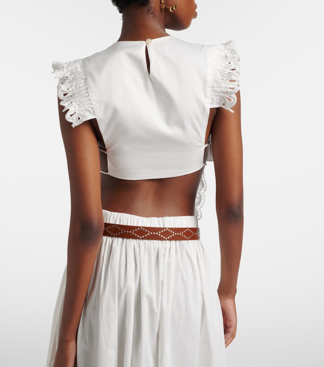 Broderie anglaise cotton top | Farm Rio