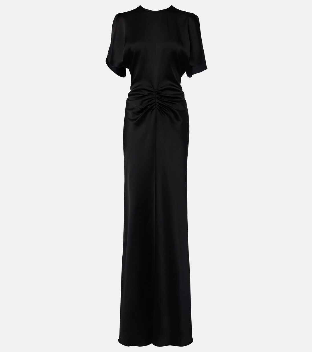 Abito lungo Isabella in raso | Victoria Beckham