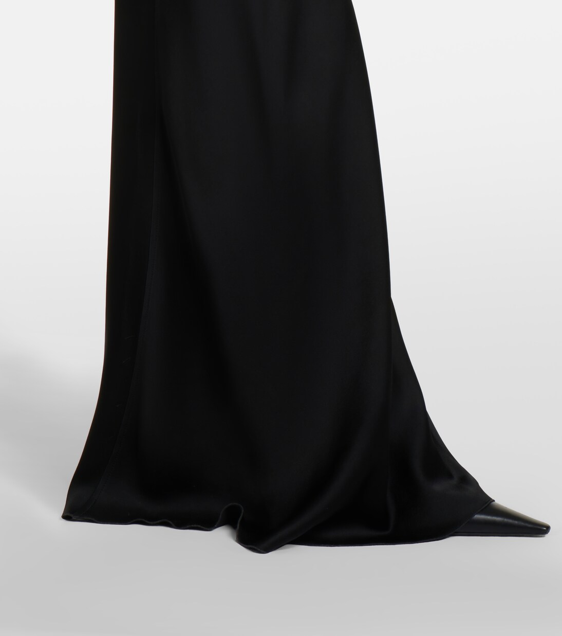 Abito lungo Isabella in raso | Victoria Beckham