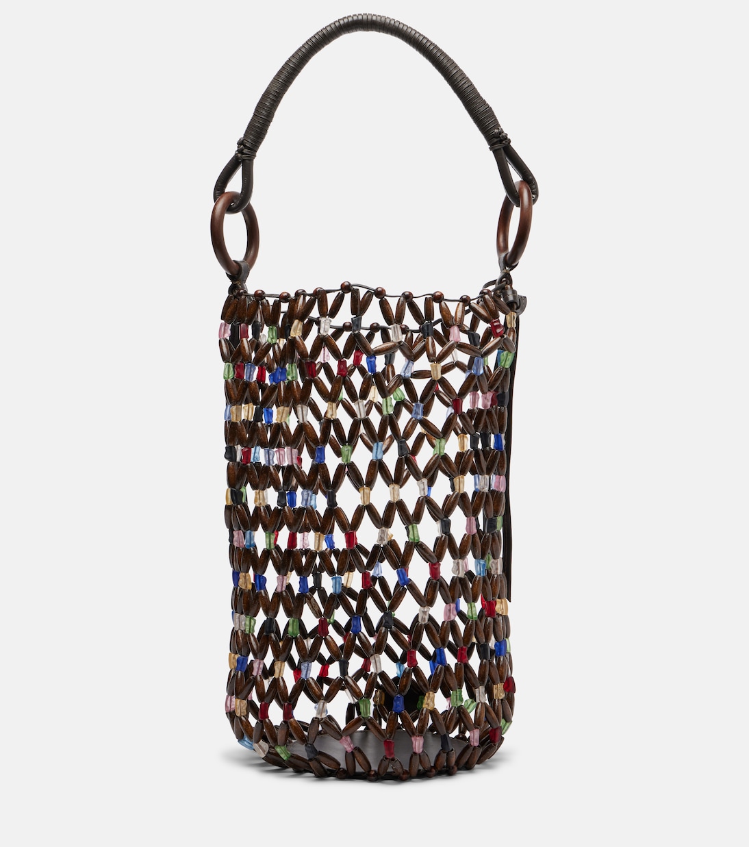 Del Mar beaded shoulder bag | Staud