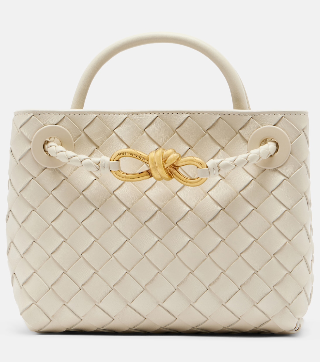 Andiamo Mini leather top-handle bag | Bottega Veneta