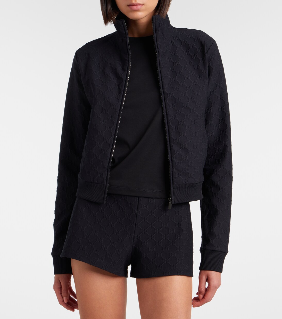 Shorts GG aus Jacquard-Jersey | Gucci