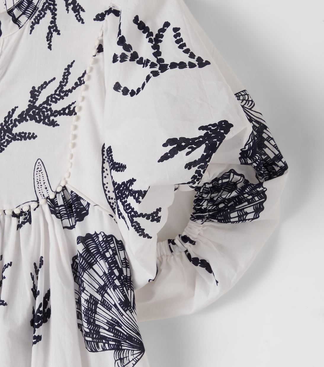Cruz printed dress | Poupette St Barth Kids