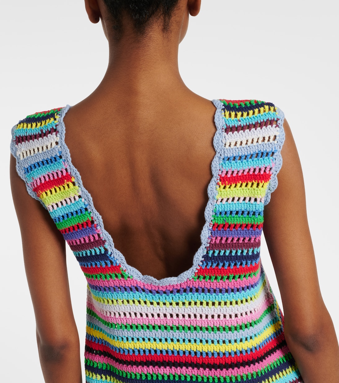 Crocheted minidress | Ganni