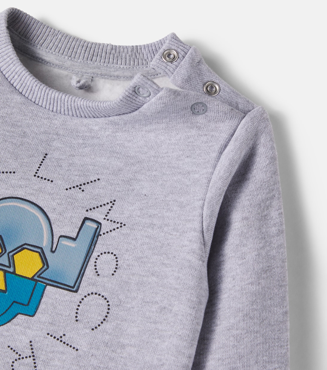 Baby logo cotton jersey sweatshirt | Stella McCartney Kids