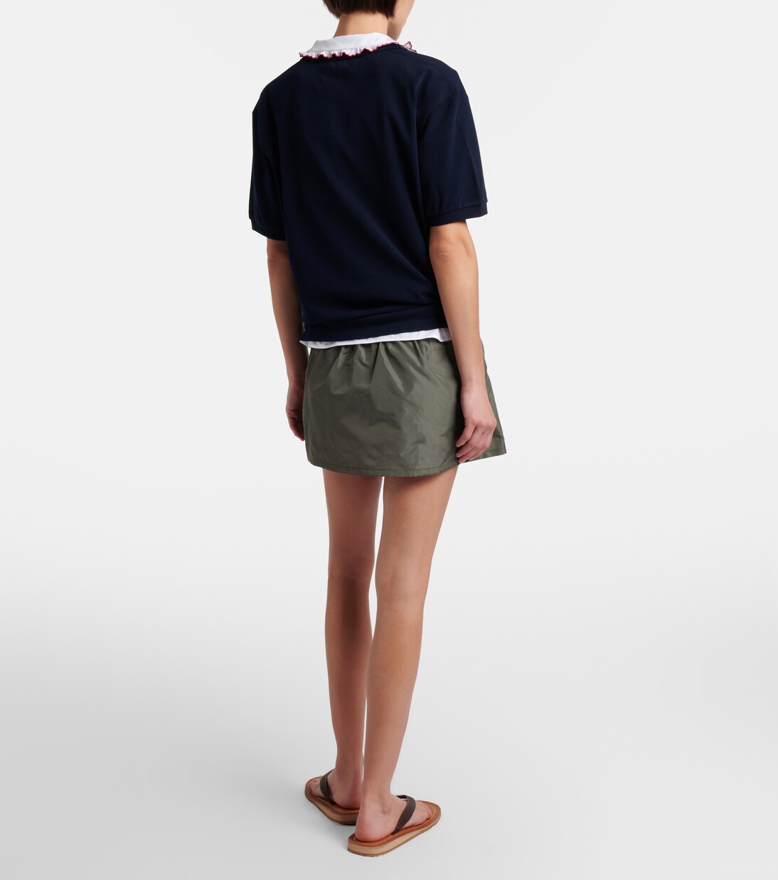 Minifalda técnica | Miu Miu