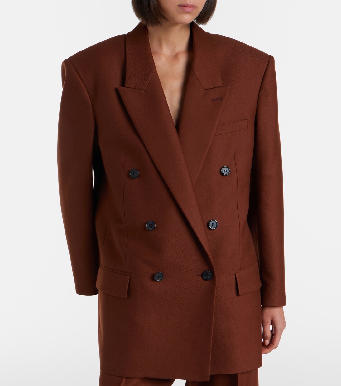 Double-breasted cashmere blazer | Saint Laurent