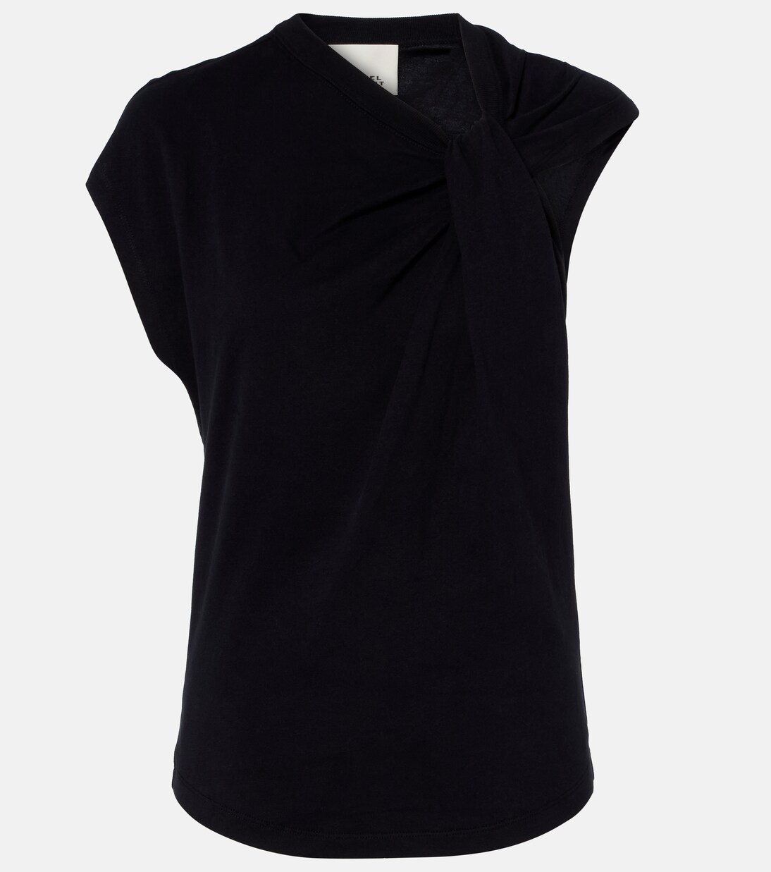 Nayda gathered cotton jersey T-shirt | Isabel Marant