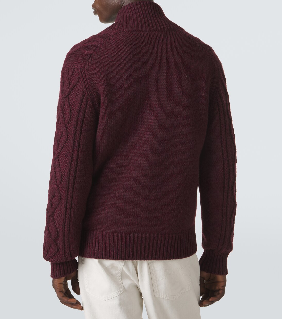 Cable-knit cashmere cardigan | Brunello Cucinelli