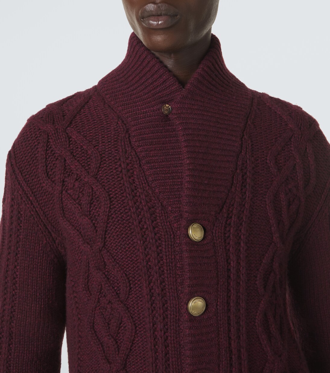 Cable-knit cashmere cardigan | Brunello Cucinelli