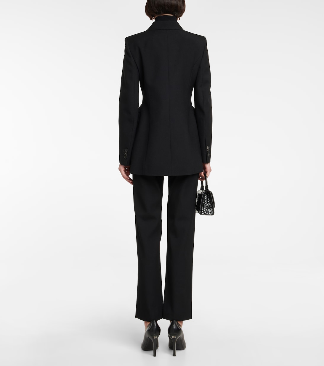 Hourglass virgin wool blazer | Balenciaga