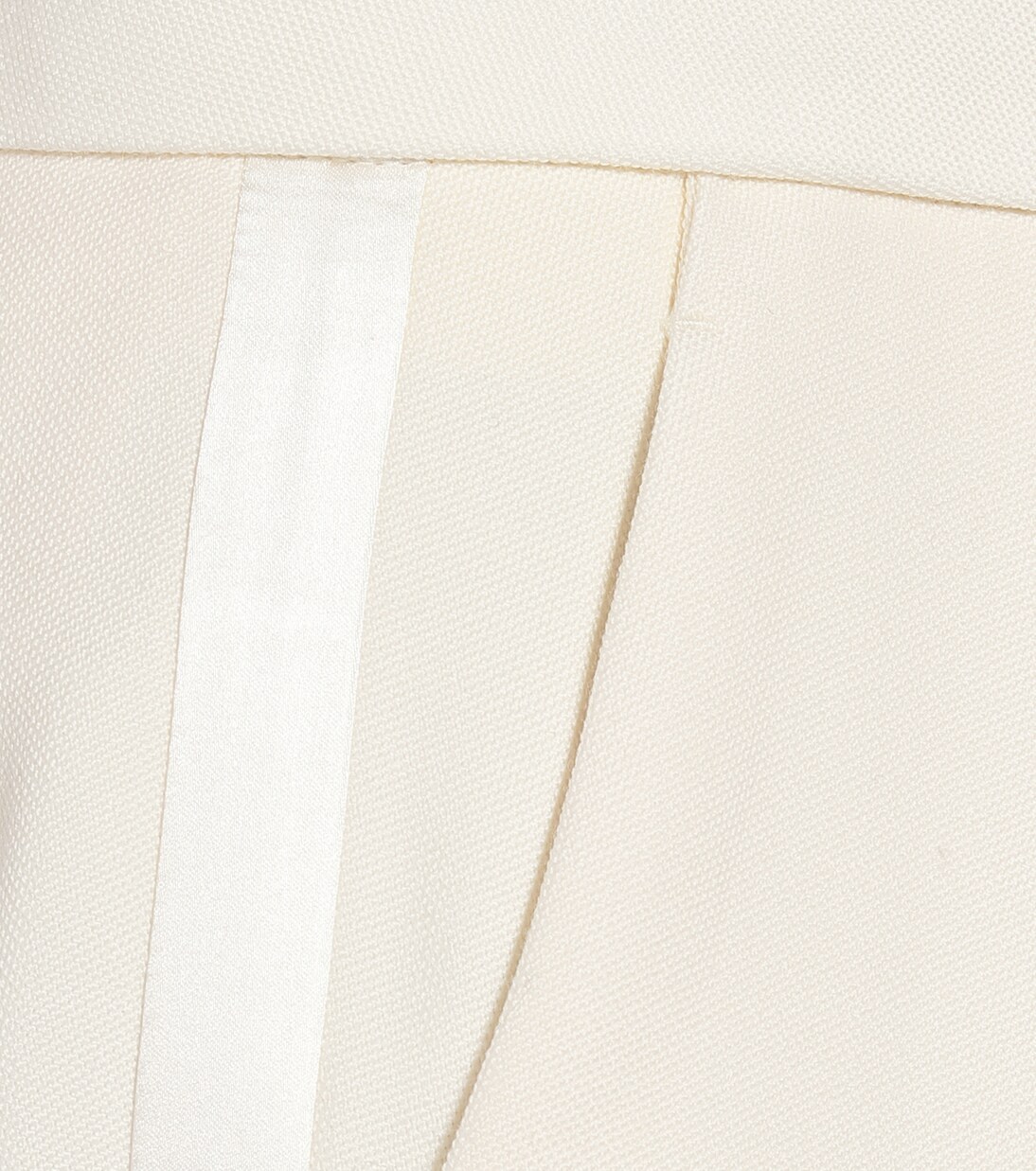 Pantalon Release 05 en laine et soie à taille haute | Wardrobe.NYC