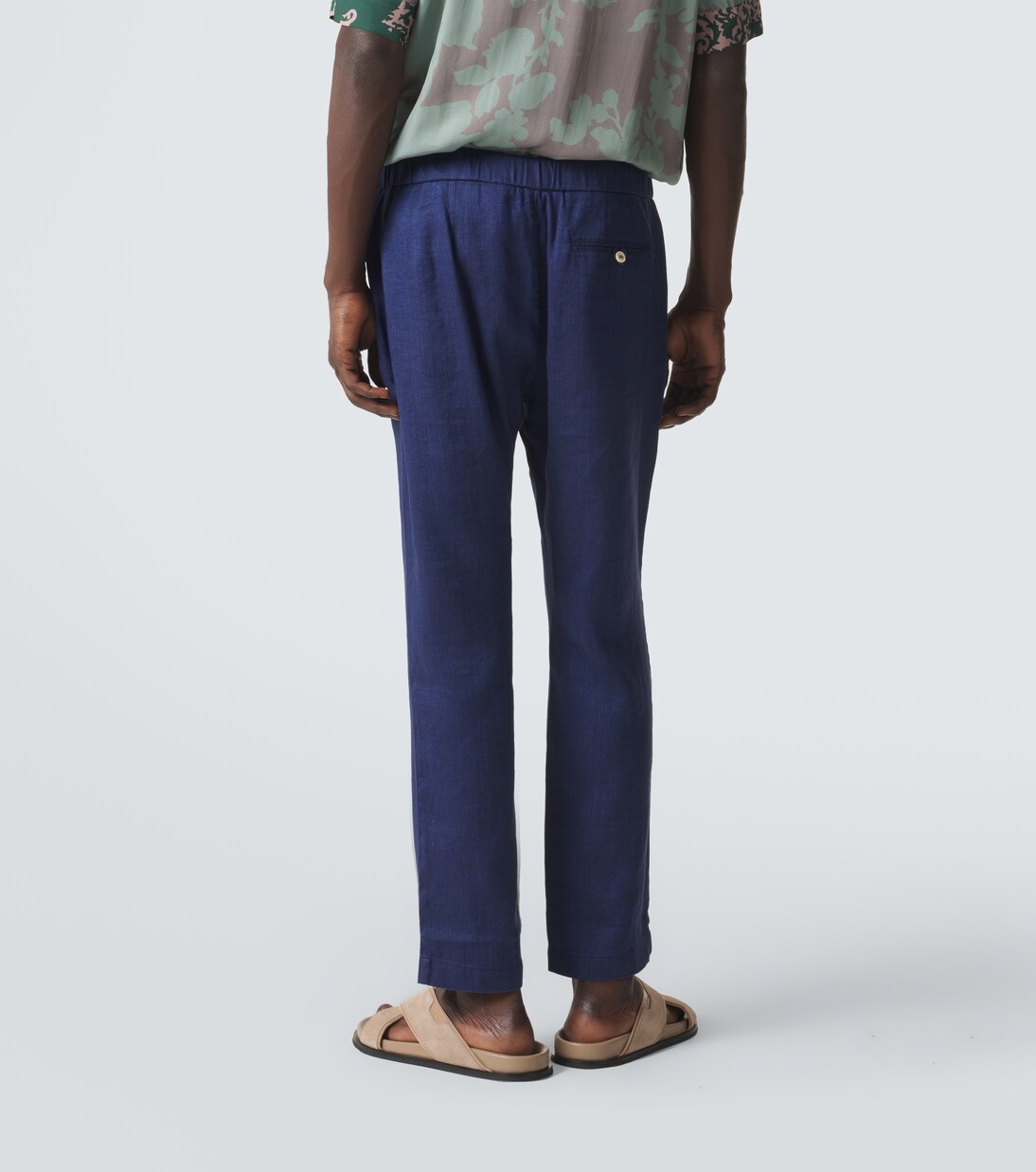 Linen and cotton chinos | Frescobol Carioca