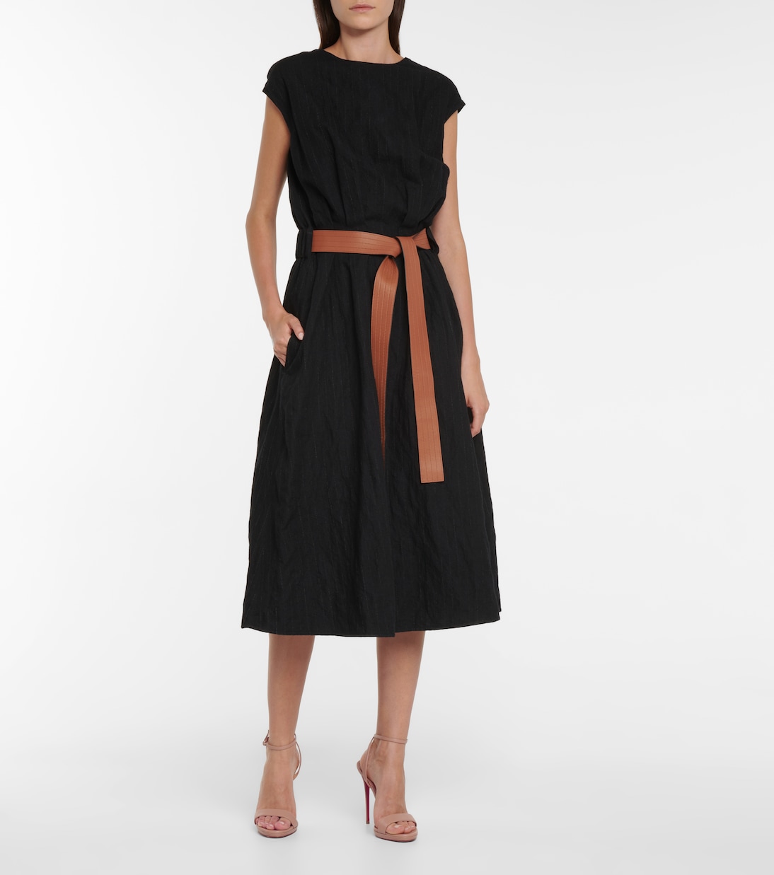 Sandales en cuir Loubi Queen 120 | Christian Louboutin