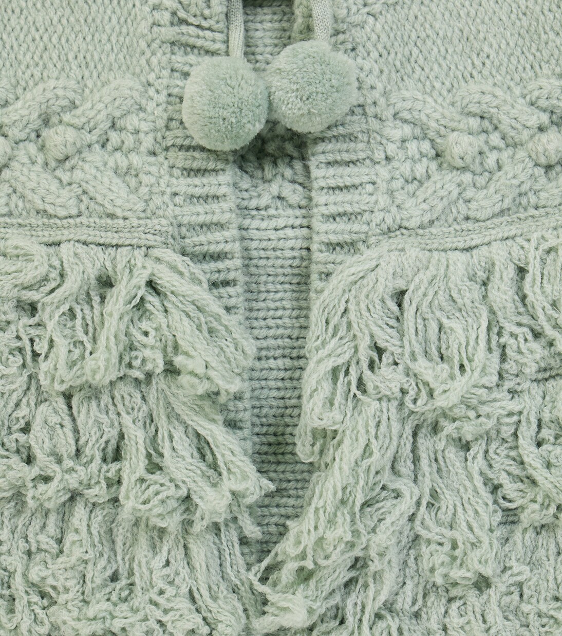 Sylvania fringe-trimmed vest | Louise Misha