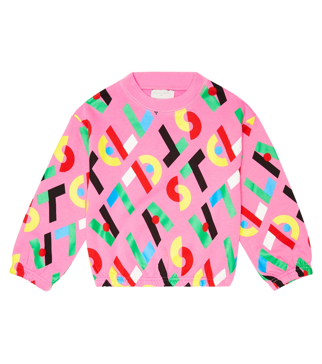 Sweat-shirt en coton à logo | Stella McCartney Kids