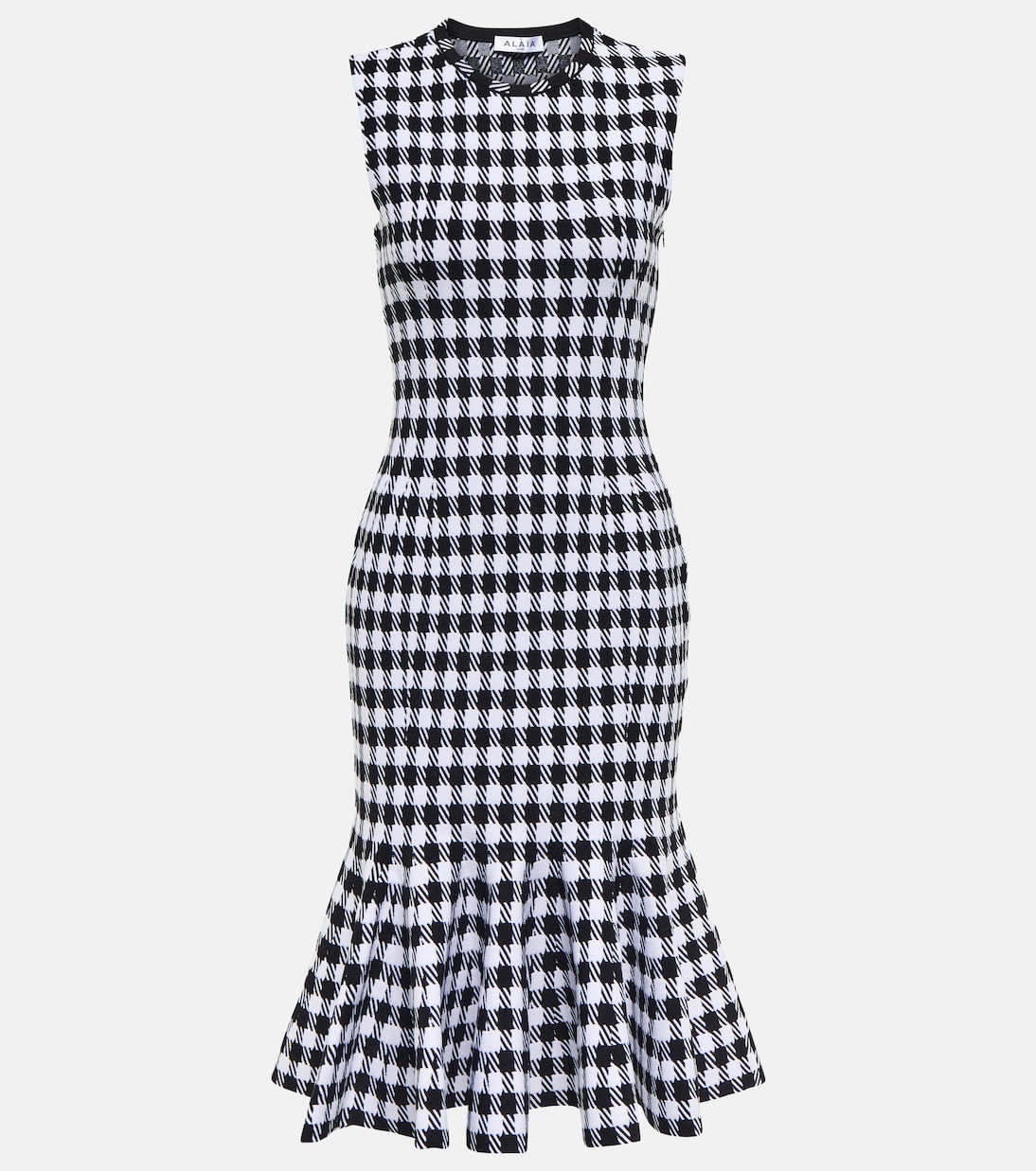 Robe à carreaux | Alaïa