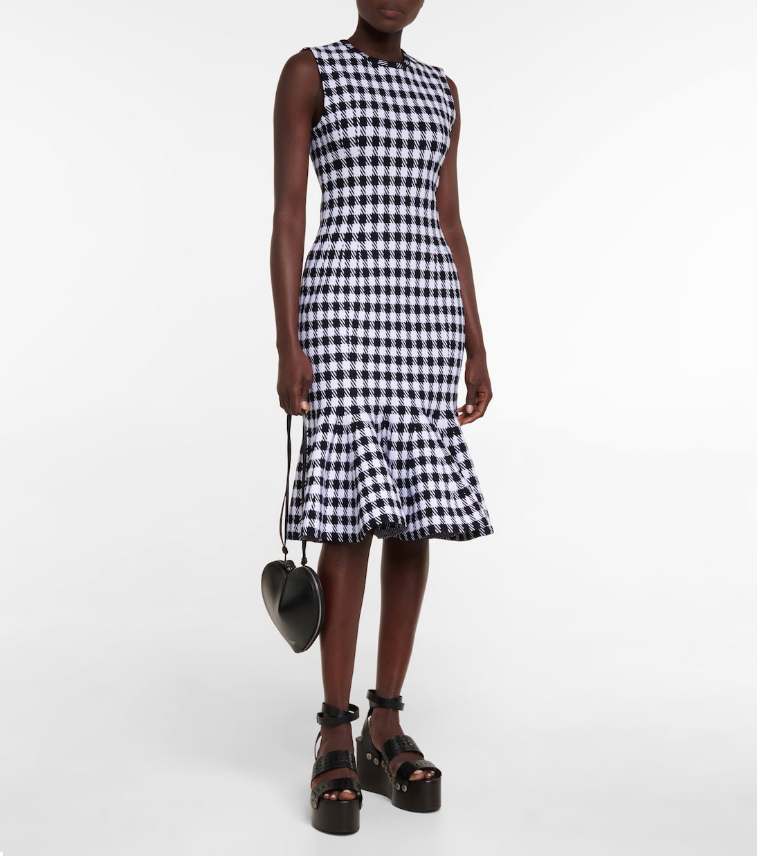 Robe à carreaux | Alaïa