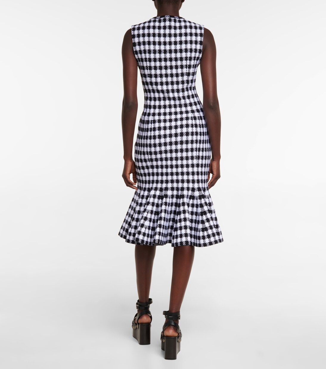 Robe à carreaux | Alaïa