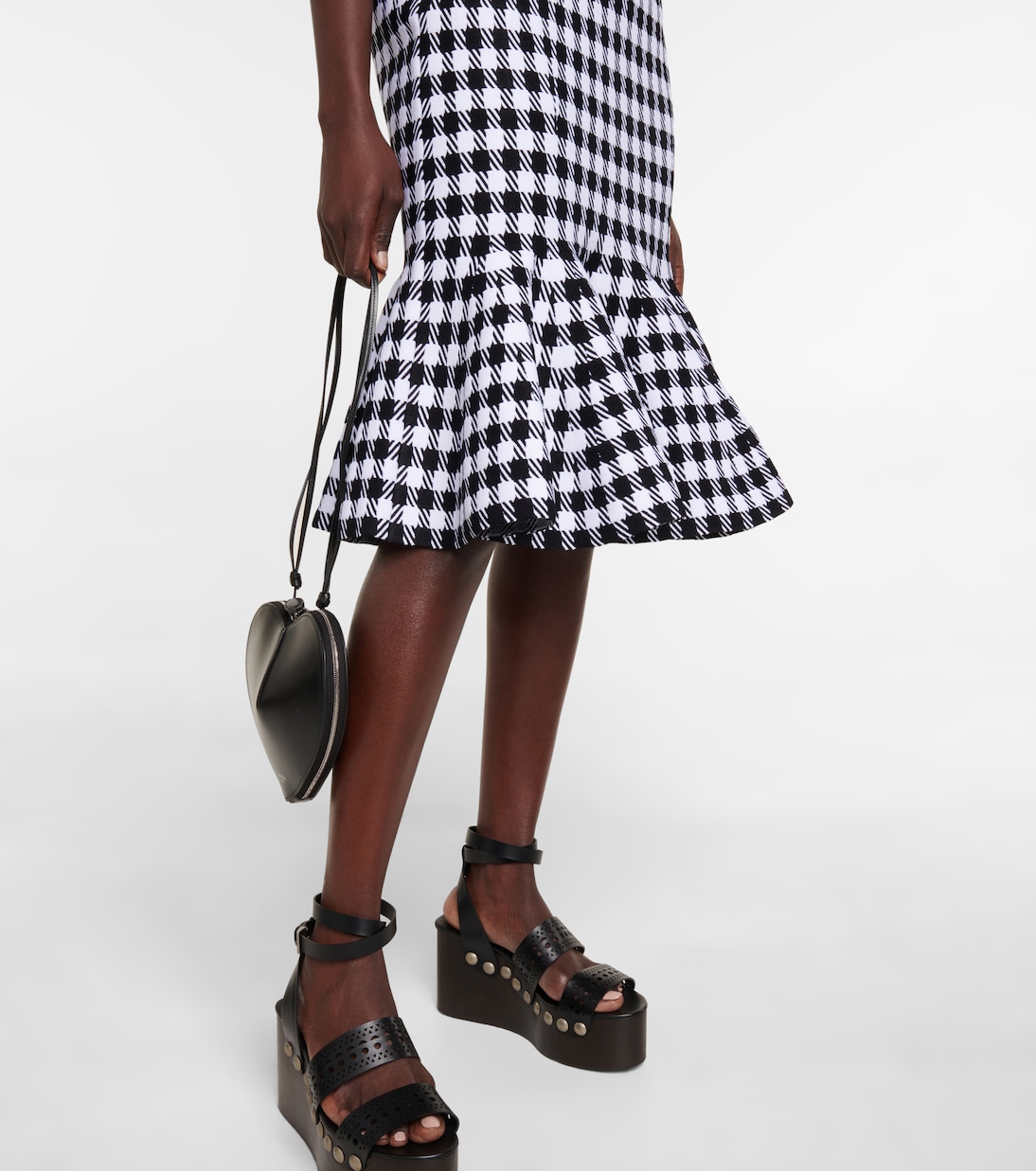 Robe à carreaux | Alaïa