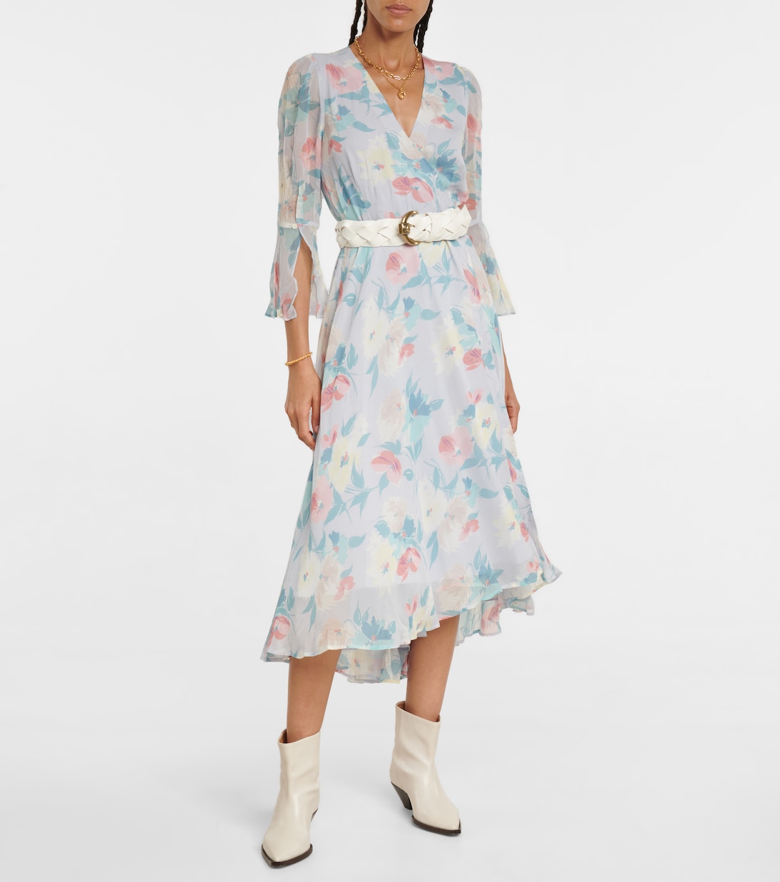 Bedrucktes Midikleid | Polo Ralph Lauren