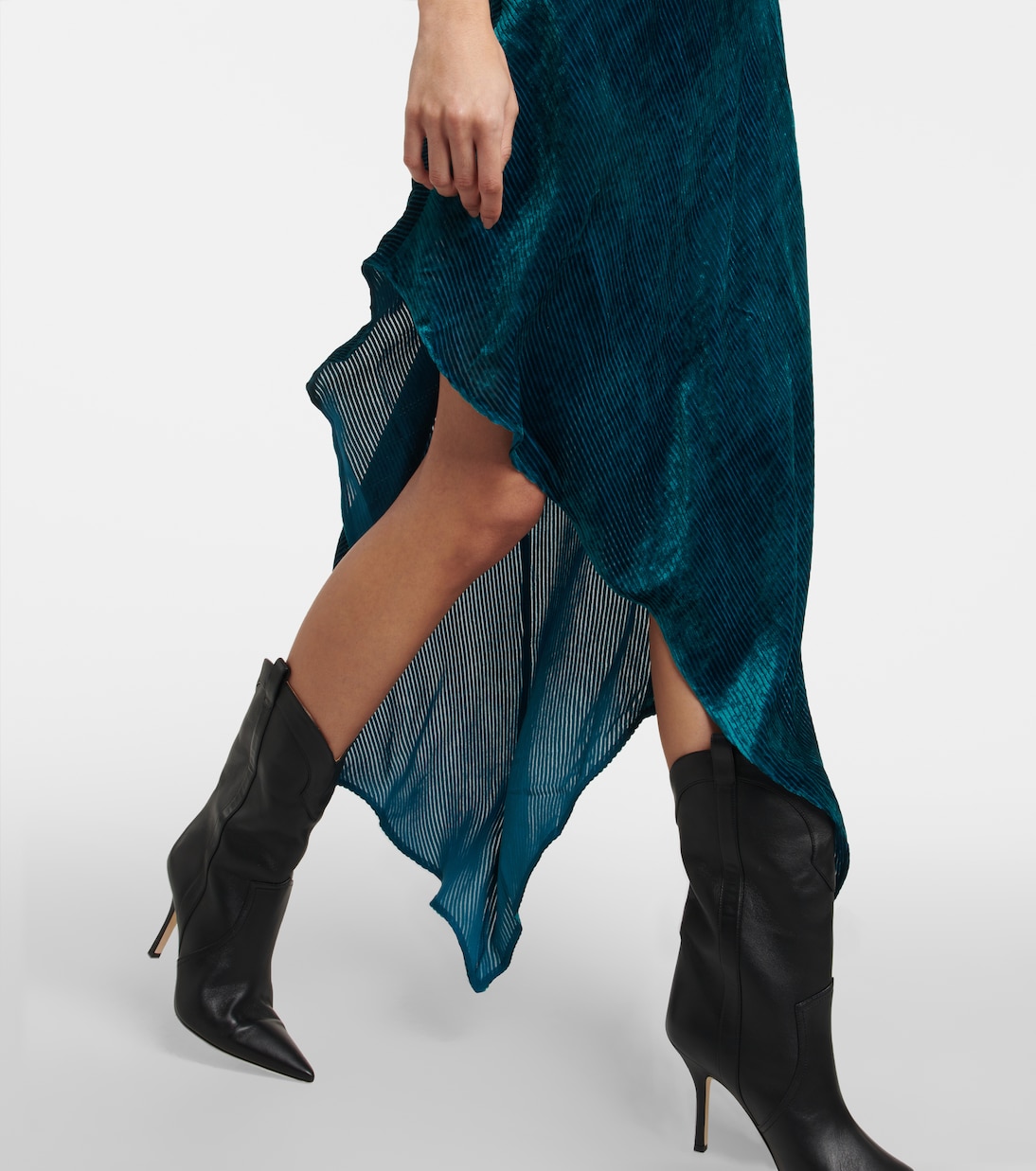 Robe midi asymétrique | Petar Petrov