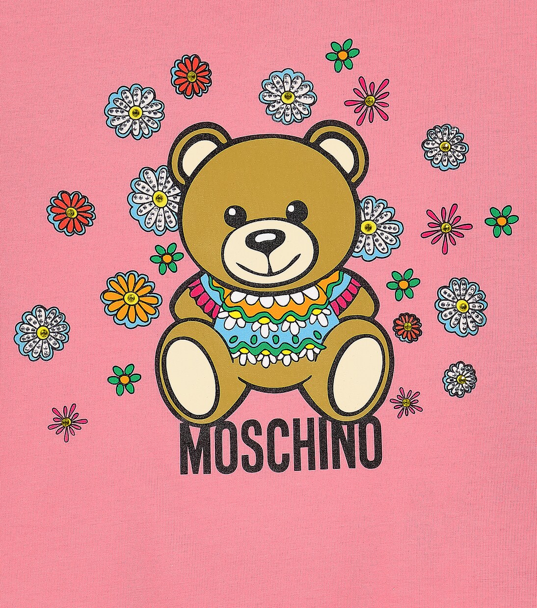 Teddy Bear cotton-blend T-shirt | Moschino Kids
