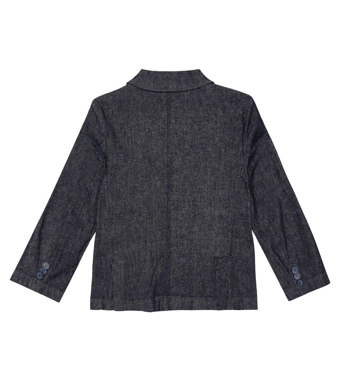 Blazer cruzado en denim | Il Gufo