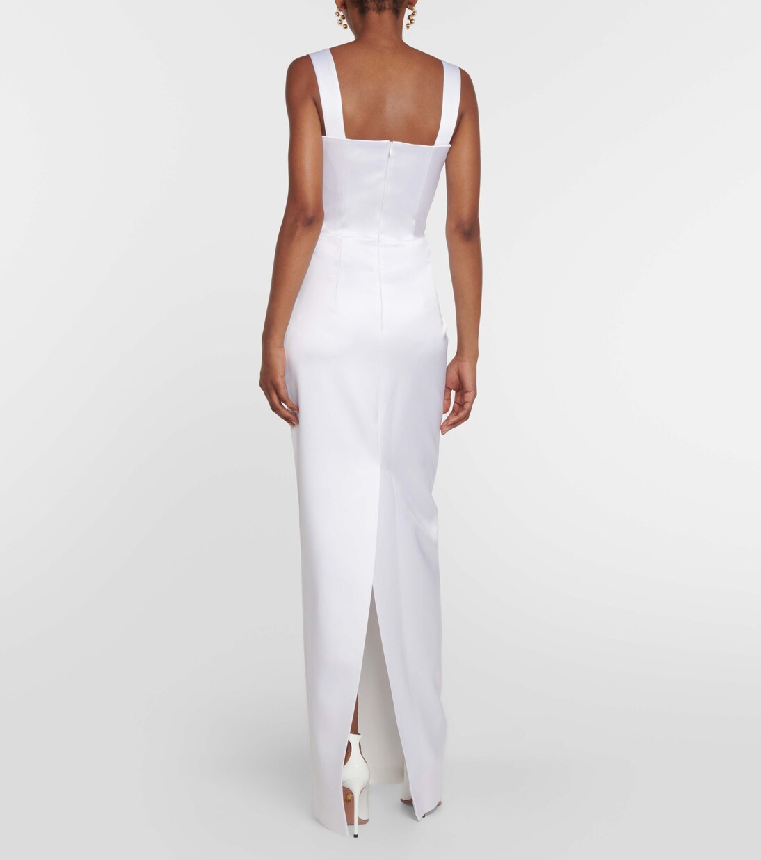 Bridal - Abito lungo in raso | Rasario