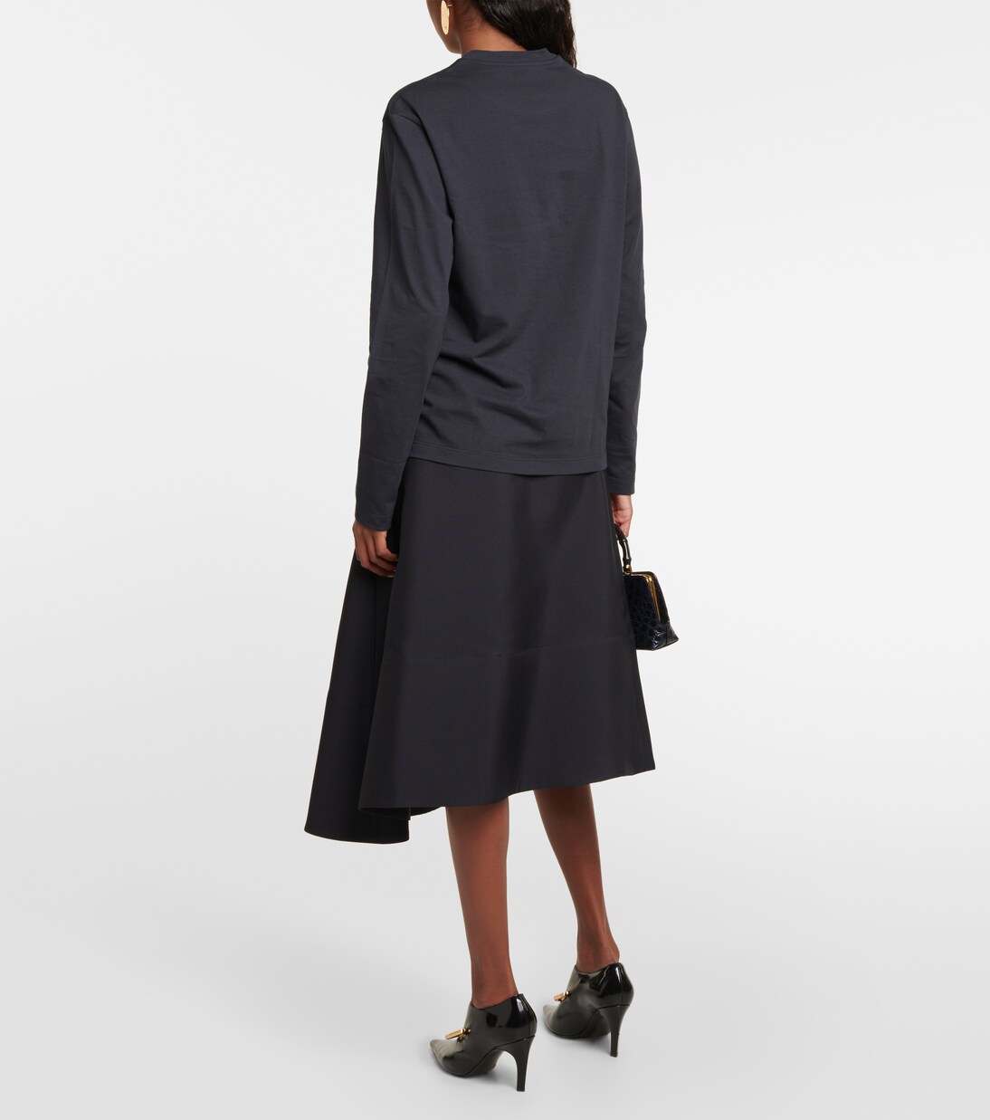 Set of 3 cotton jersey sweatshirts | Jil Sander