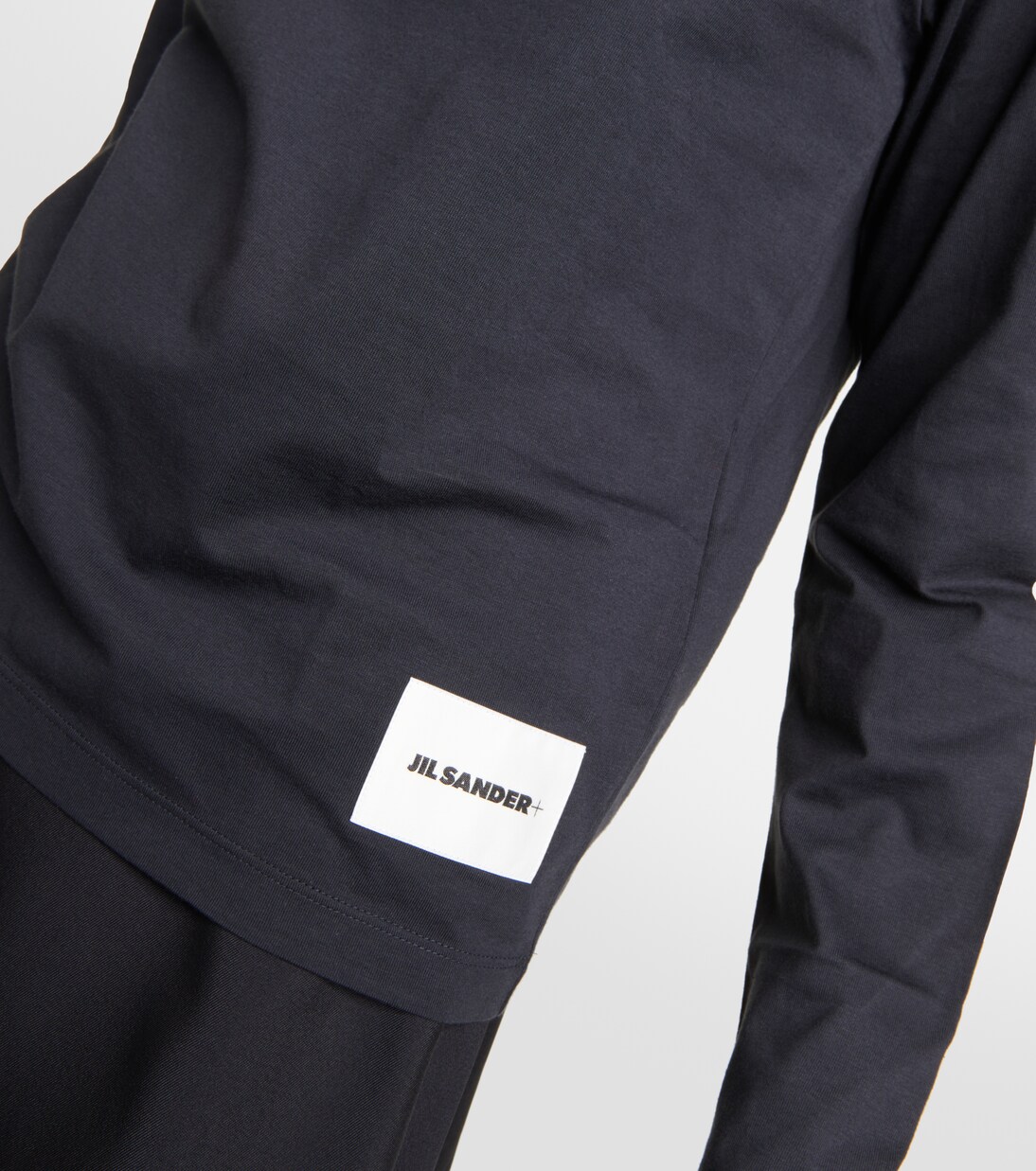 Set of 3 cotton jersey sweatshirts | Jil Sander