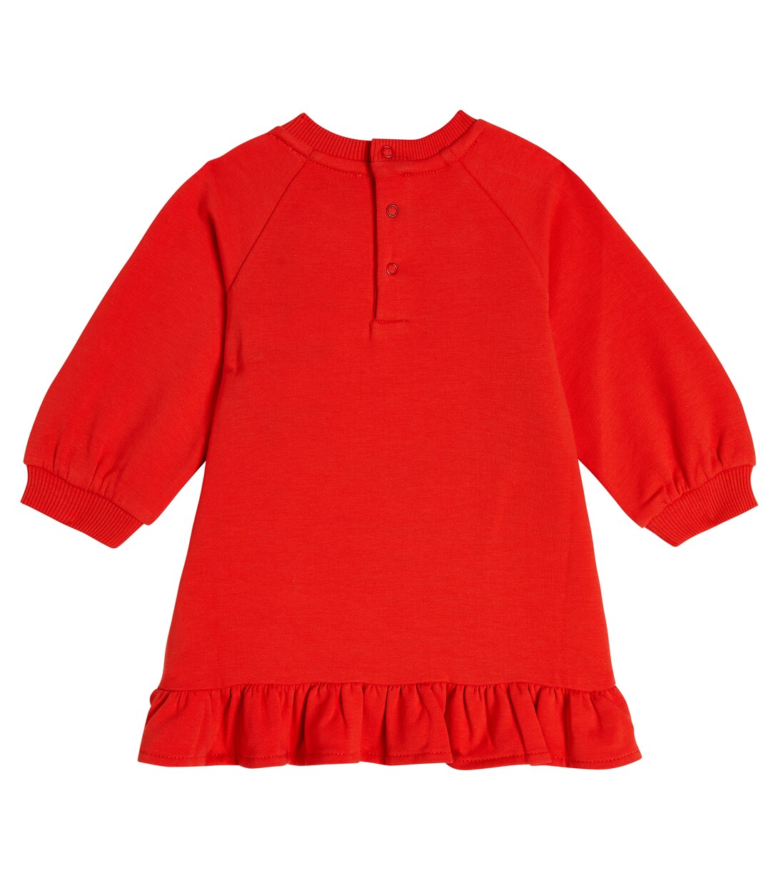 Bébé – Robe Teddy Bear en coton mélangé | Moschino Kids