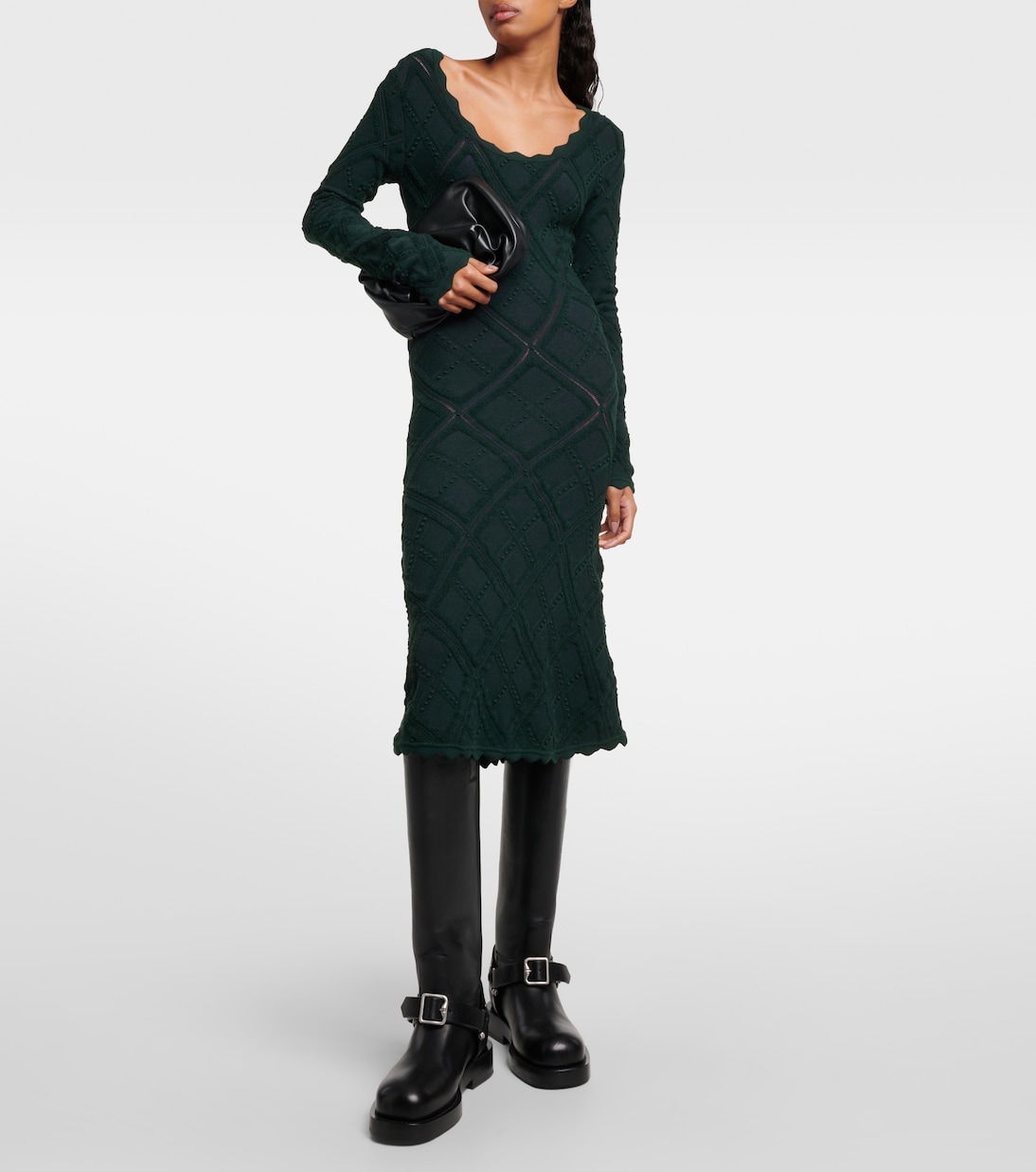 Pochette Rose en cuir | Burberry