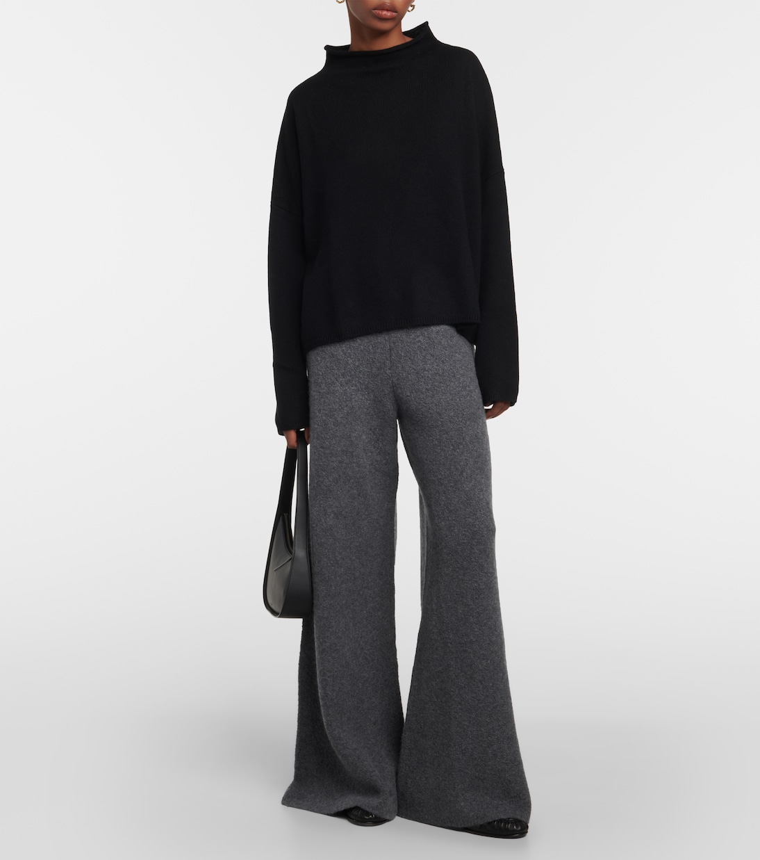 Sandy cashmere mockneck sweater | Lisa Yang