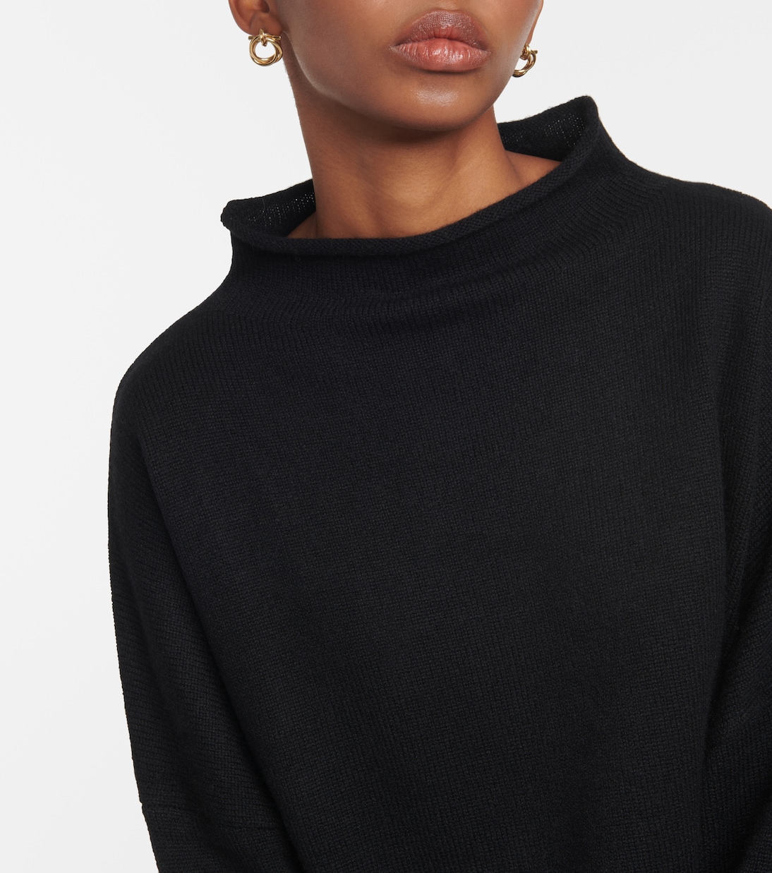 Sandy cashmere mockneck sweater | Lisa Yang