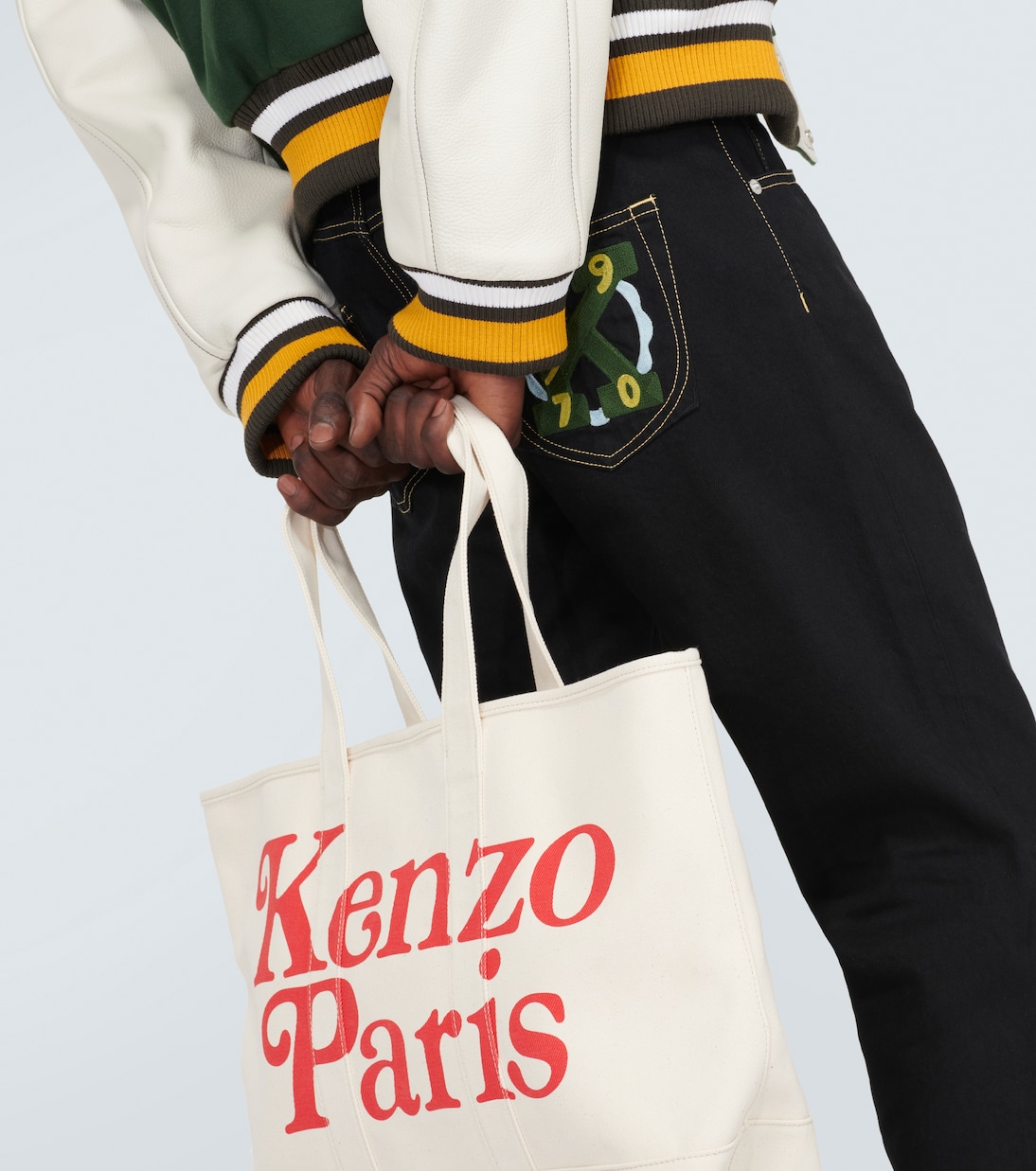 x Verdy - Borsa Kenzo Utility Large in canvas | Kenzo