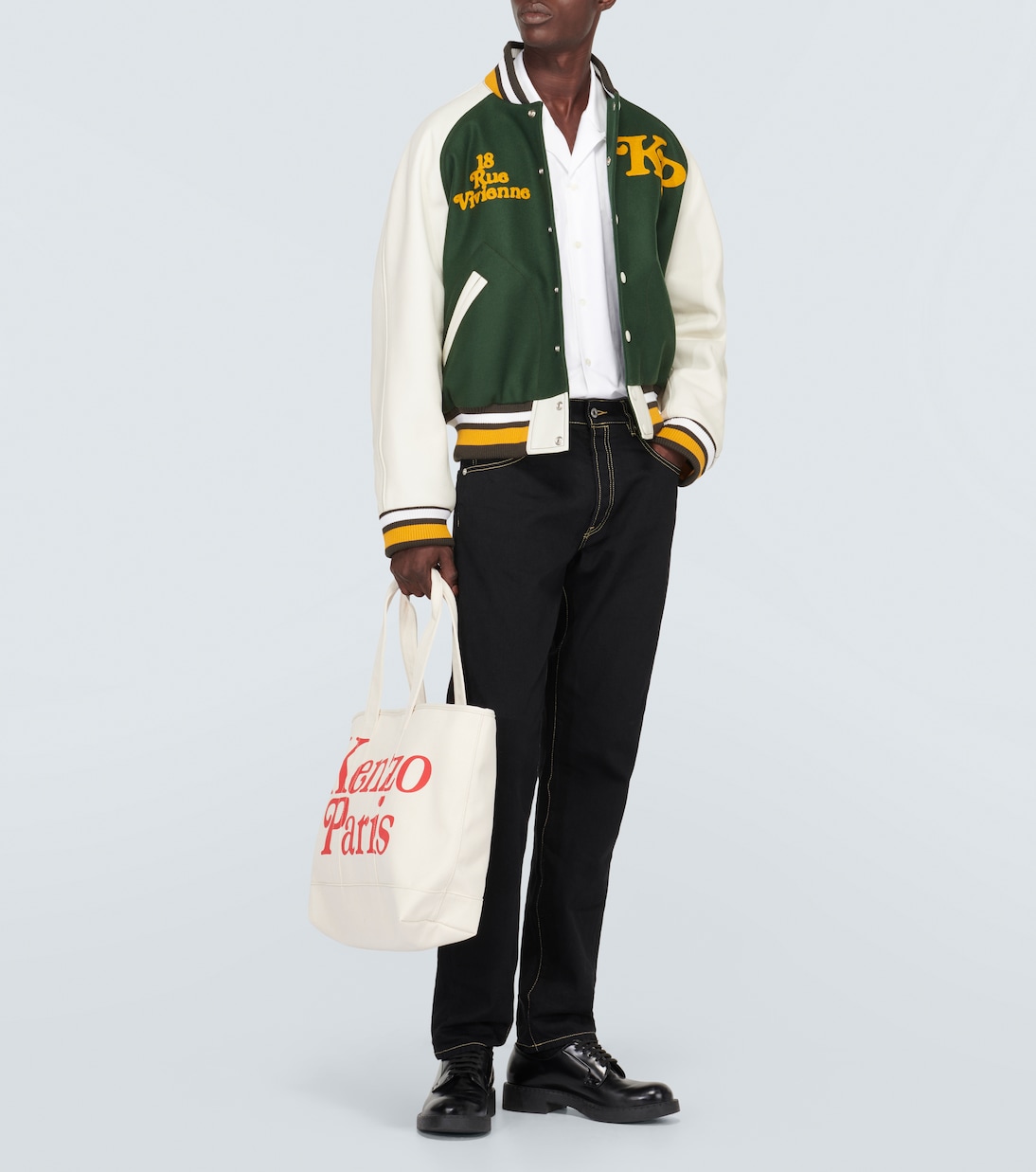 x Verdy - Borsa Kenzo Utility Large in canvas | Kenzo